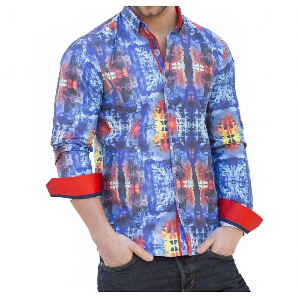 NEW EIGHT X digital print shirt in multi